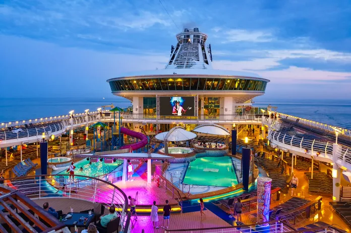 On board of a cruise