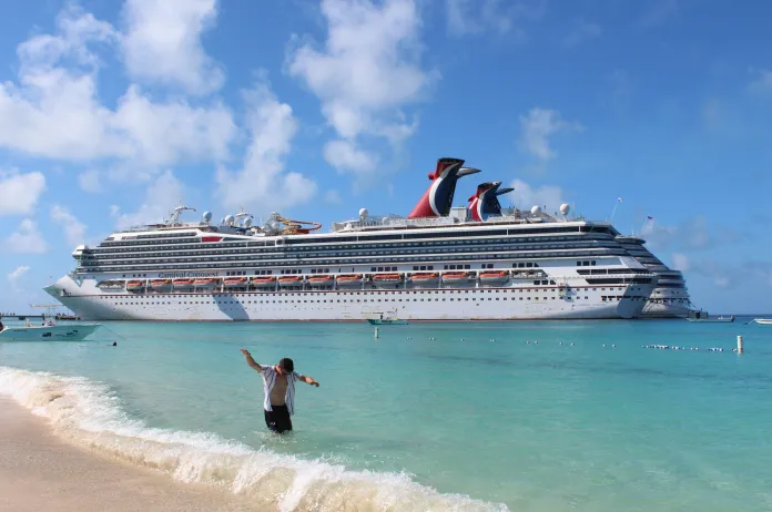 Carnival Cruise on beach
