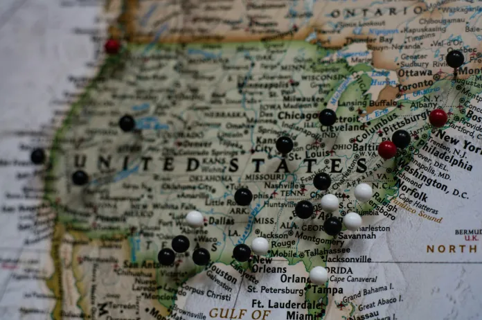 US map