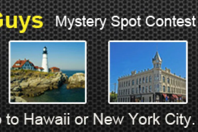 Travel guys mystery spot banner small