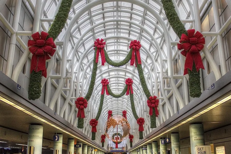 Ohare at christmas