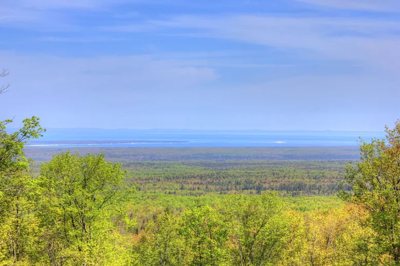 Gfp michigan upper peninsula view from the top of arvon