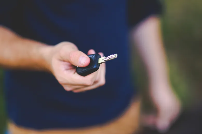 Blur car key close up 6097 1