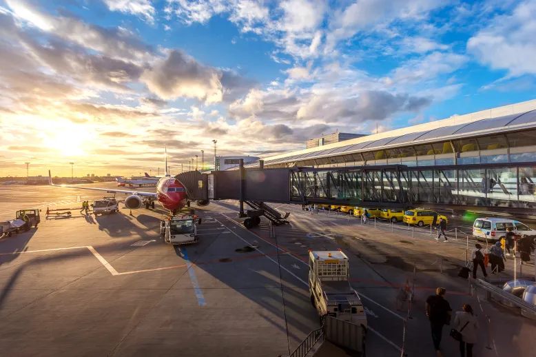 Aircraft airplane airport