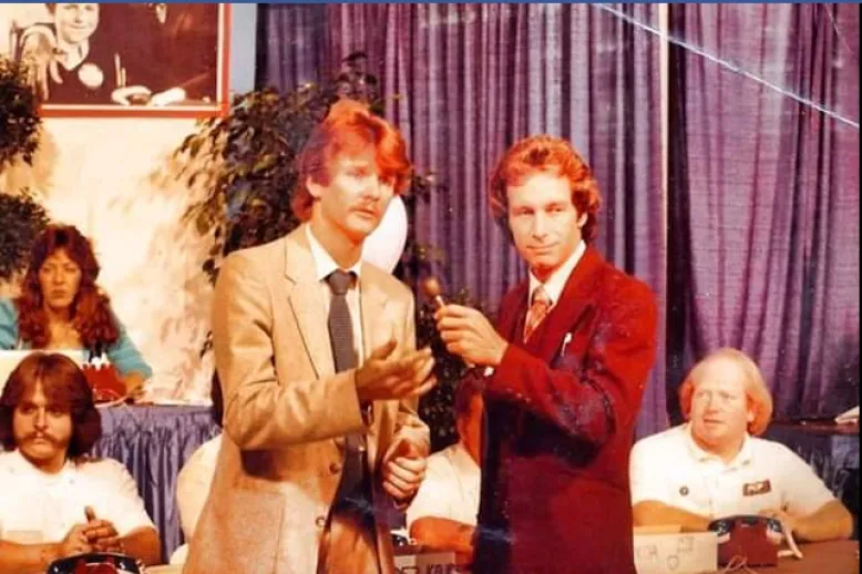 Old photo of Tom Romano