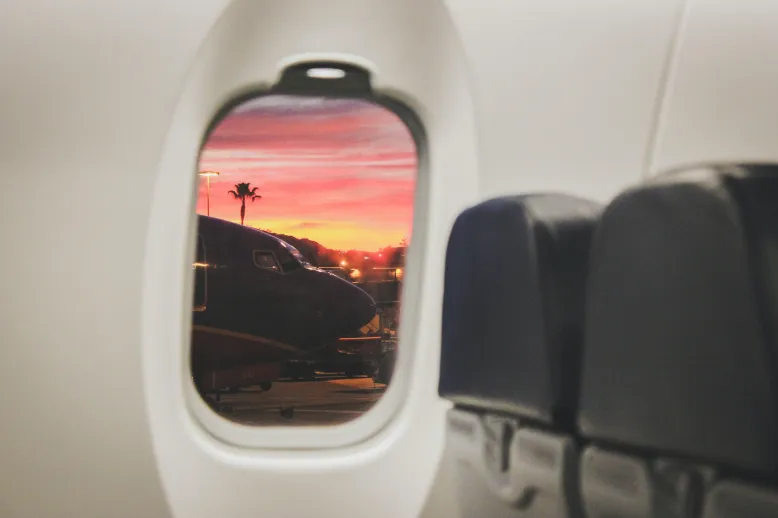 Plane window
