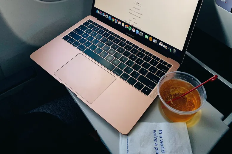 In-flight drink