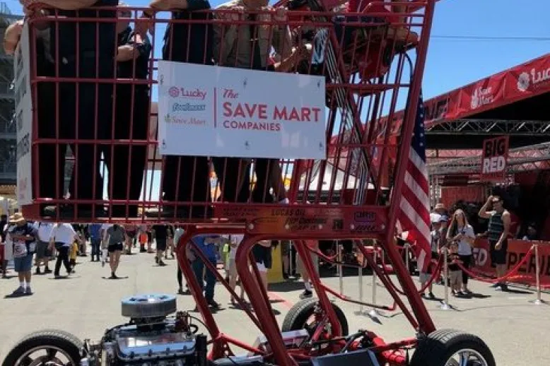 The Save Mart cart