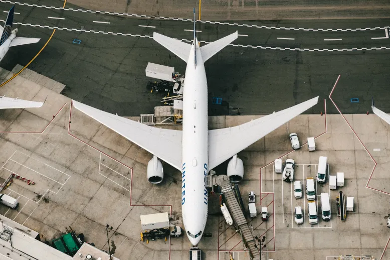 United plane