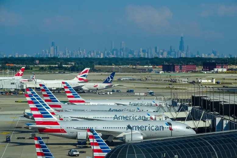 American Airlines airplanes