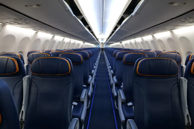 Empty plane