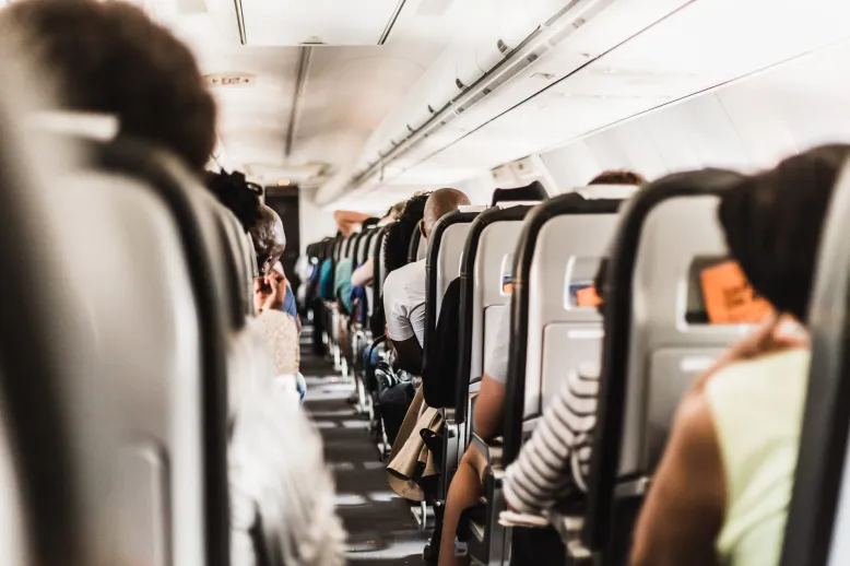 Inside plane