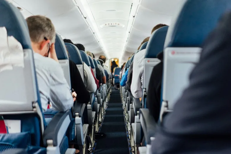 Inside plane