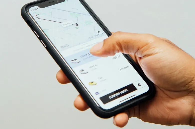 Uber app