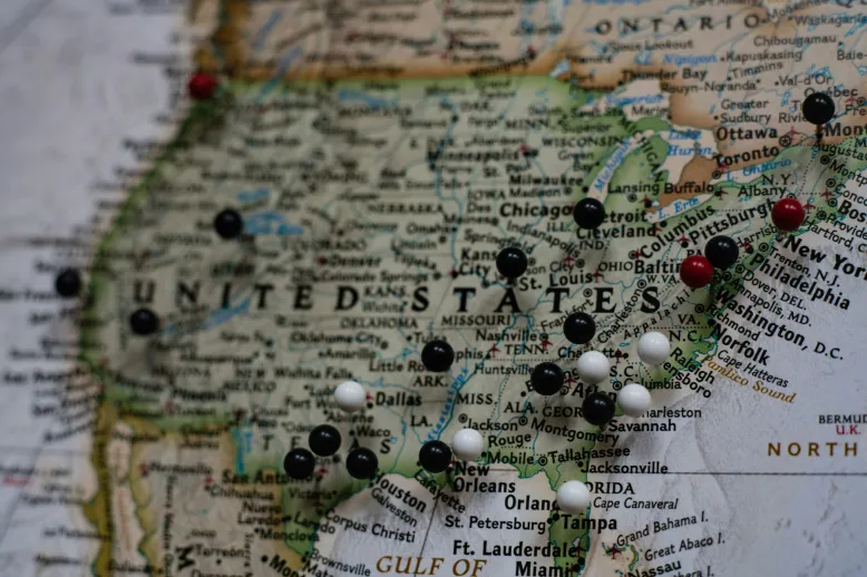 US map