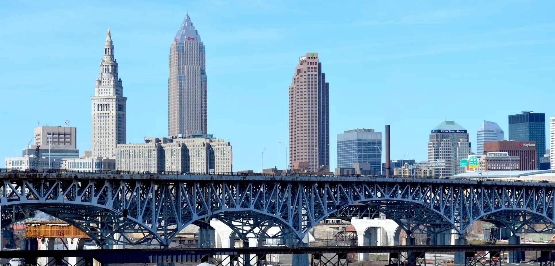 Downtown cleveland