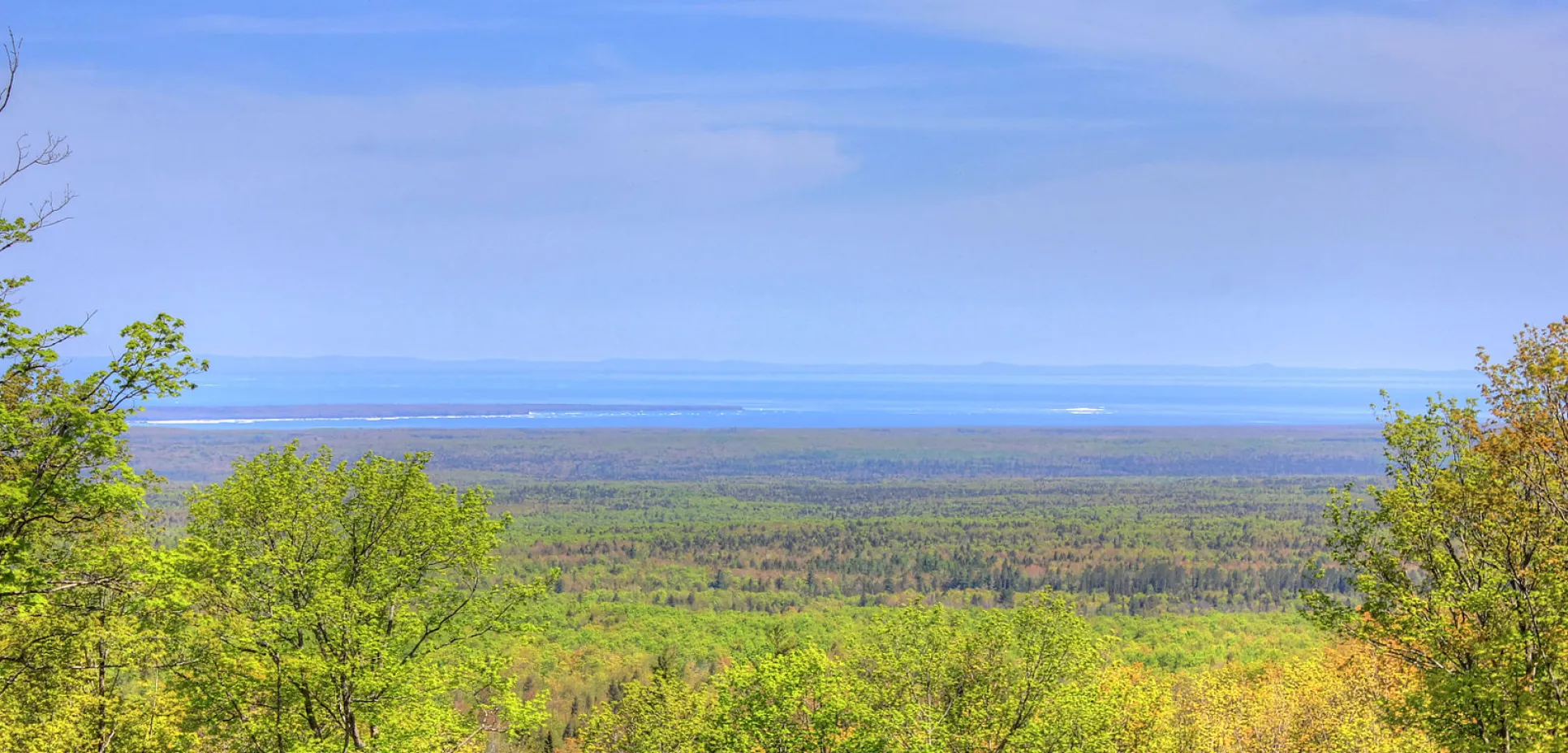 Gfp michigan upper peninsula view from the top of arvon