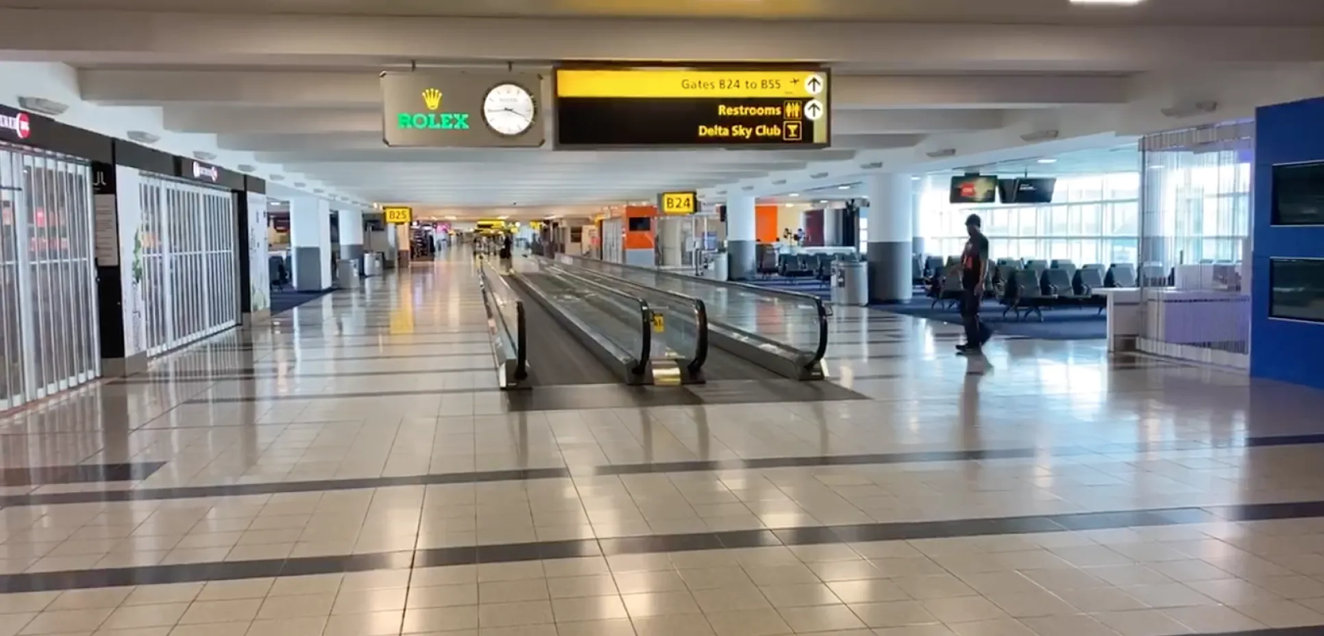 LaGuardia Airport in NYC April 18, 2020