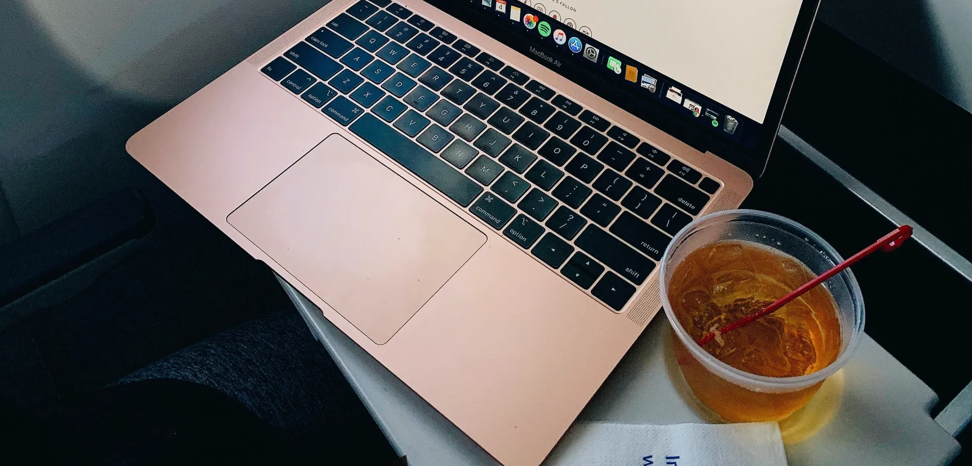 In-flight drink