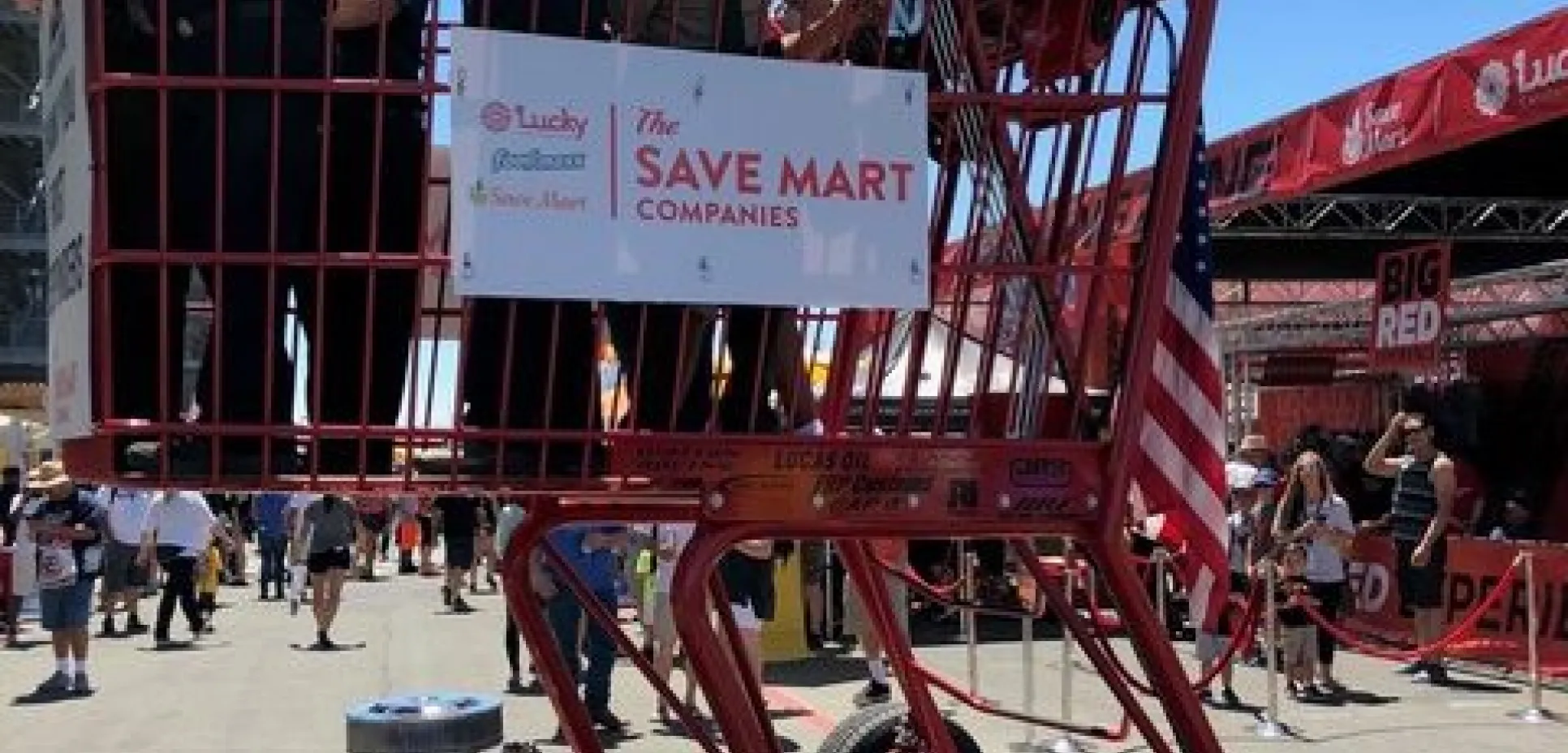 The Save Mart cart