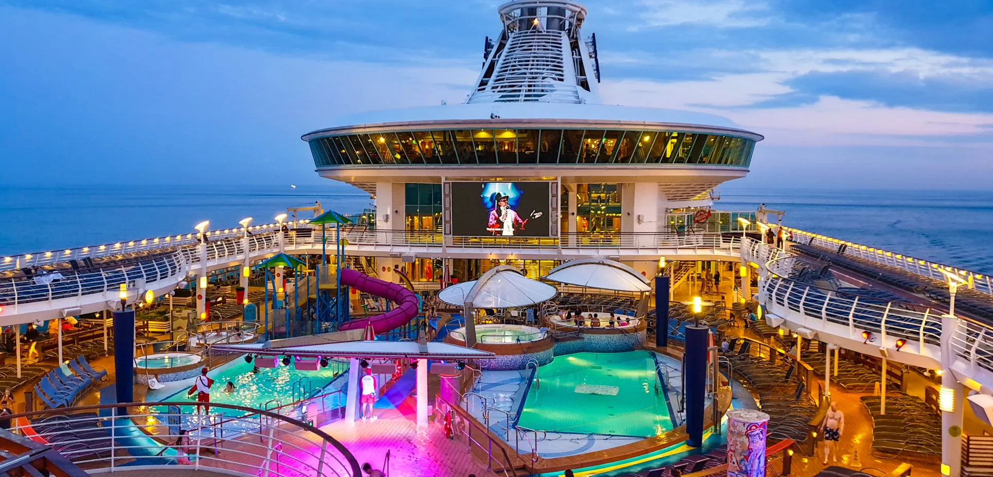 On board of a cruise