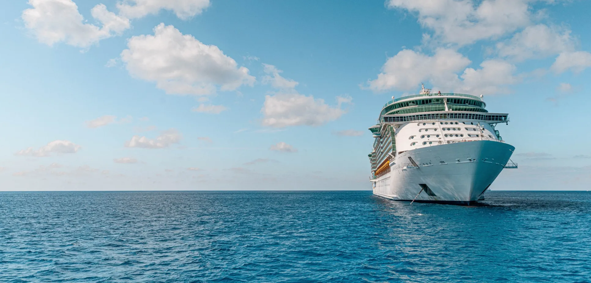 Ship on water