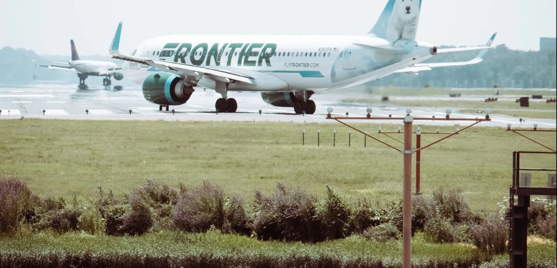 Frontier Airlines airplane
