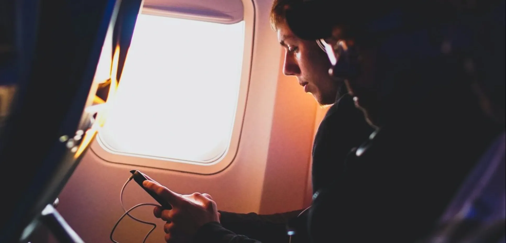Phone on plane