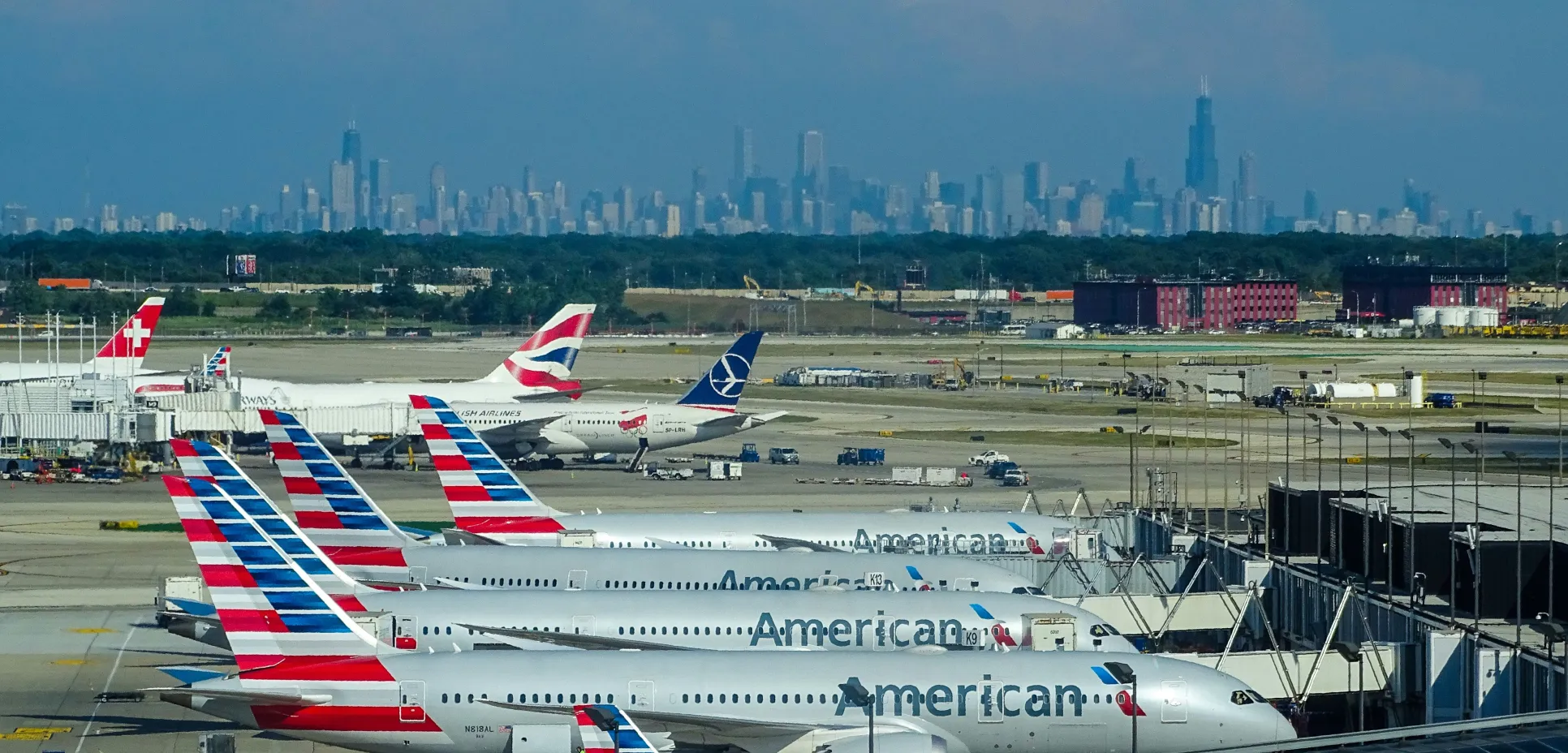 American Airlines airplanes