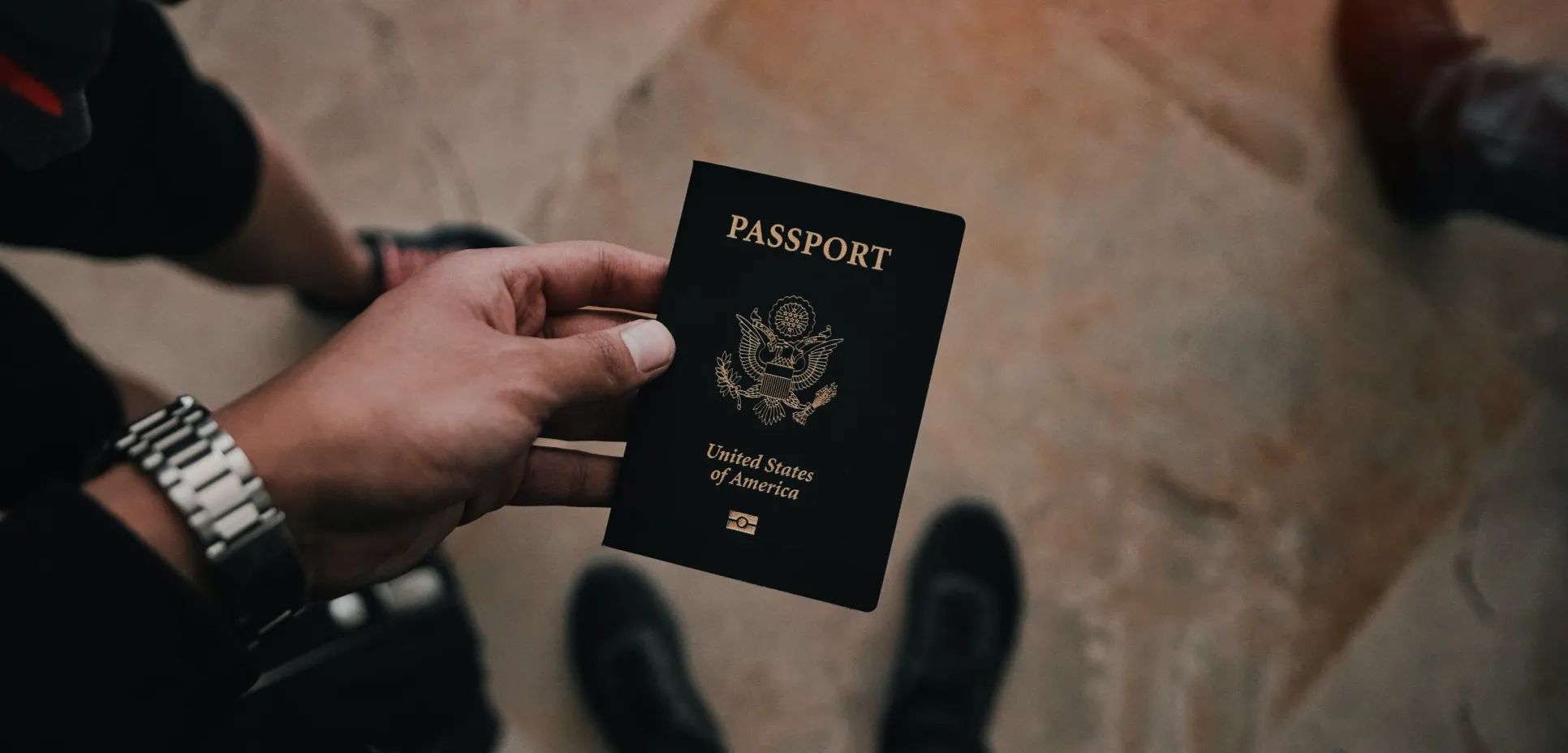 Holding passport