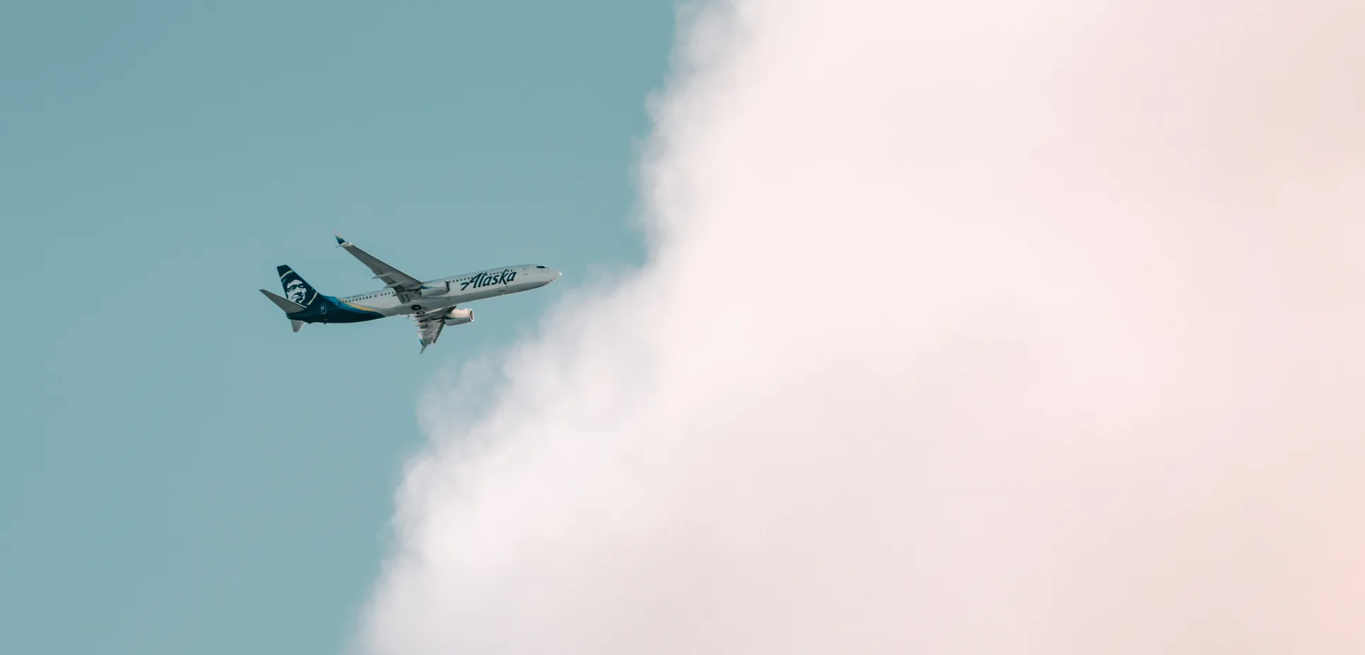 Plane in cloud
