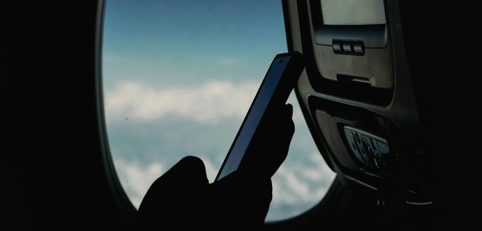 Phone on plane