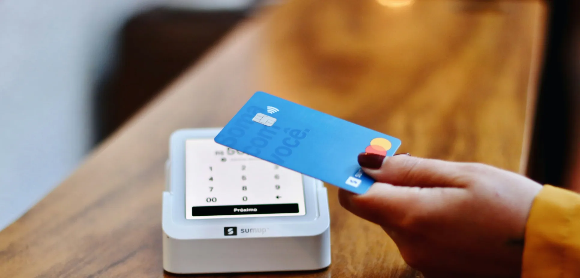 Paying with credit card