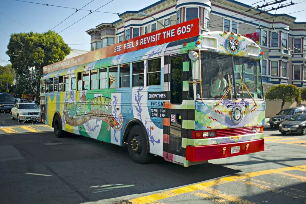 Magic Bus in Haight Ashbury Magic Bus SF