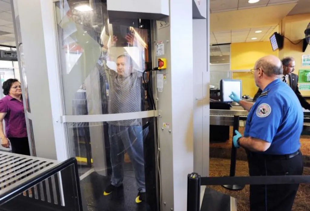 TSA scan